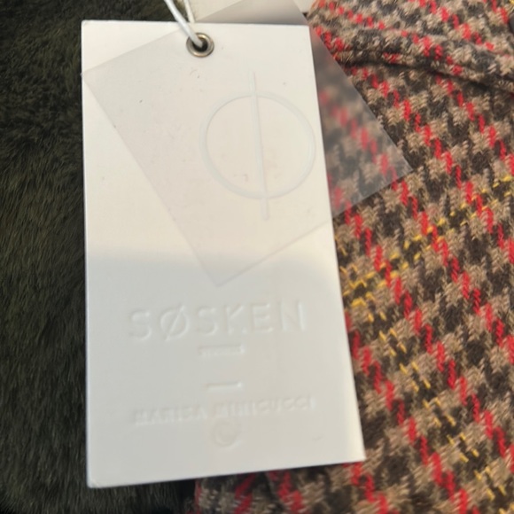 SOSKEN JADEN - HOUNDSTOOTH BOMBER JACKET - Picture 6 of 7